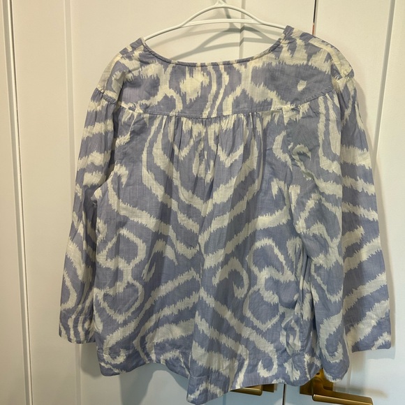 ANTHROPOLOGIE worn once peasant blouse XL - Picture 4 of 7